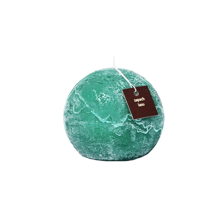 Świeca zapachowa kula 10 cm- leśny