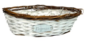 Osłonka wiklinowa 40x16xH13cm
