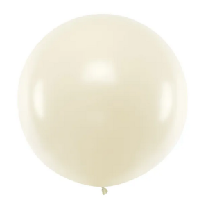 Balon okrągły 1m Metallic Pearl