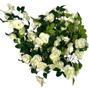 Girlanda z różami ecru 160cm