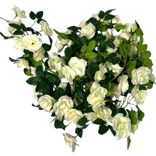 Girlanda z różami ecru 160cm