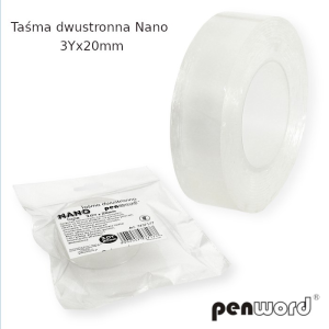 Taśma dwustronna 20mmx3y