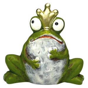 Żaba z koroną ceramiczna 11cm