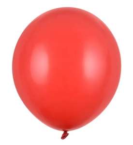 Balony Strong 43cm Pastel Poppy Red 25szt/opak