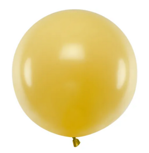 Balon okrągły 60 cm Metallic Gold