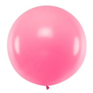 Balon okragły 1m Pastel Pink