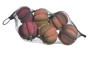 Artykuł dekoracyjny - dynia 7cm 6szt/pacz