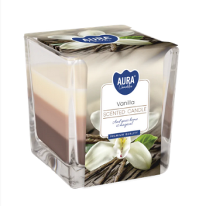 Świeca zapachowa w szkle wanilia 170g