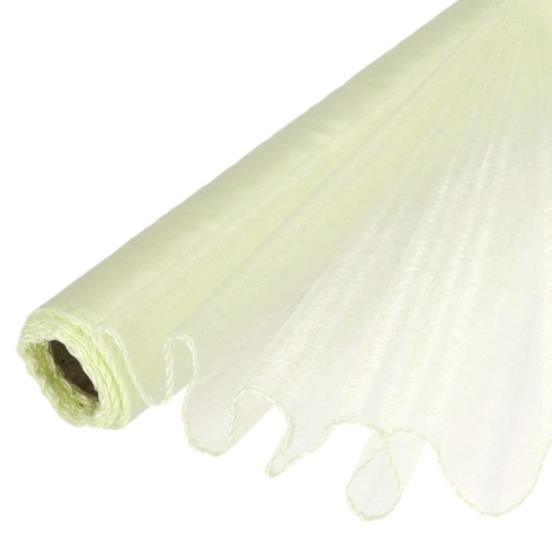 Organza obszywana Ecru 39cmx8m