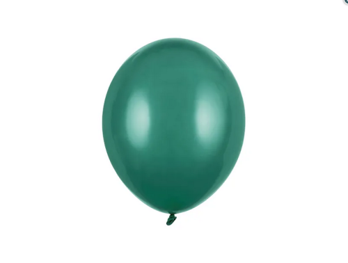 Balony Strong 27 cm Pastel Bottle Green 100szt/opak