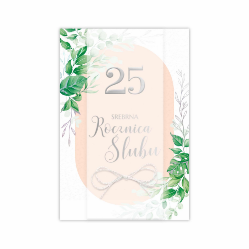 Kartka okolicznościowa Rocznica Ślubu 4 B6 LUX