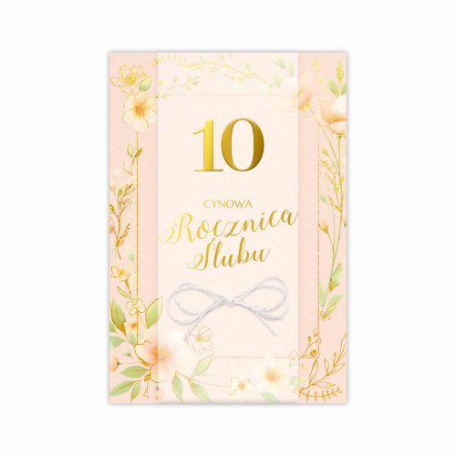 Kartka okolicznościowa Rocznica Ślubu 1 B6 LUX