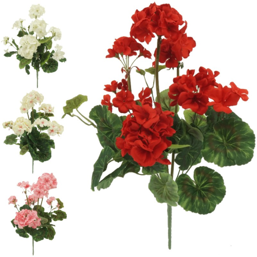 Bukiet pelargonia 44cm mix