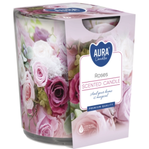 Świeca zapachowa w szkle Róża 100g