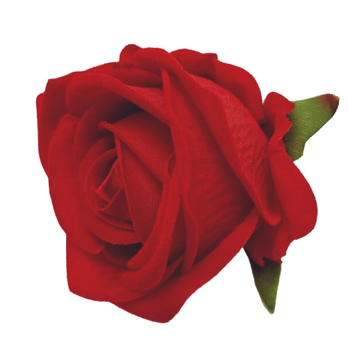 Róża welurowa 6cm 24szt/opak