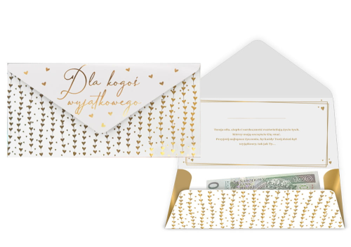 Koperta podarunkowa Życzenia KOP-017