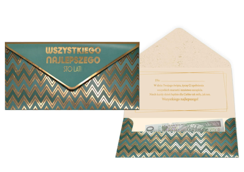 Koperta podarunkowa Życzenia KOP-016