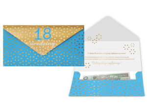 Koperta podarunkowa 18 Urodziny KOP-023