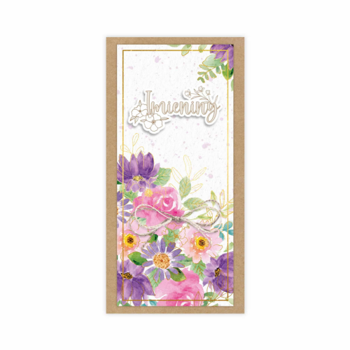 Kartka okolicznościowa Imieniny DL LUX Imieniny - 9