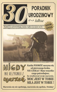 Kartka okolicznościowa 30 Urodziny AB Cards 30 U09 
