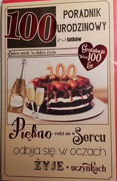 Kartka okolicznościowa 100 Urodziny AB Cards U71