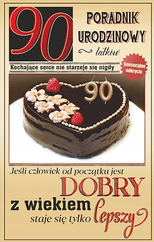Kartka okolicznościowa 90 Urodziny AB Cards U69