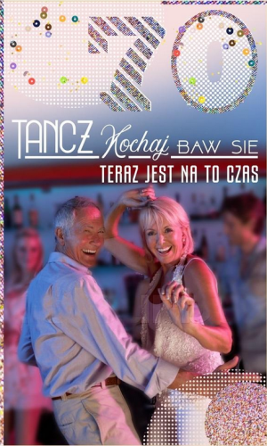 Kartka okolicznościowa 70 Urodziny AB Cards DH09