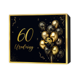 Pudełko prezentowe 22,5x17,5x4cm na 60 Urodziny - 34
