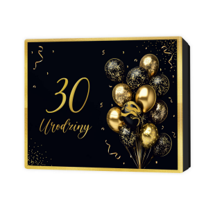 Pudełko prezentowe 22,5x17,5x4cm na 30 Urodziny - 31