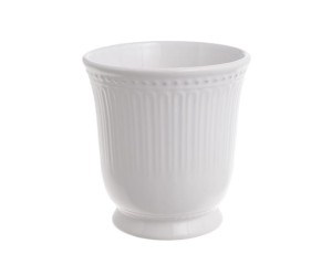 Osłonka ceramiczna 13x14cm biała