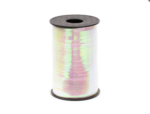 Wstążka plastikowa opalizujący 5mm/225m