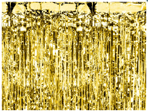 Kurtyna Party złoty 100x200cm