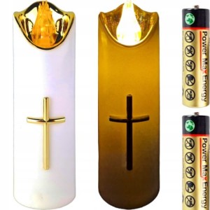 Znicz elektryczny LED 17,5cm