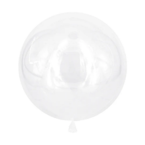 Balon transparentny 24 cali (ok.50cm) 50szt/opak