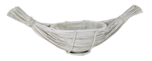 Koszyk wiklinowy LQ2304175 WHITE