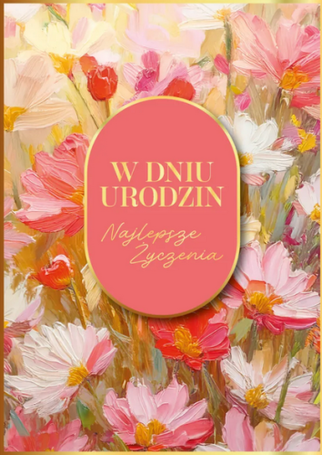 Karnet Urodziny GM-1184