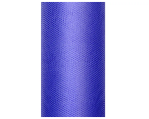 Tiul gładki granat 0,3x9m