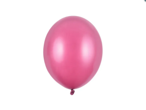 Balony Strong 27cm Metallic Hot Pink 100szt/opak