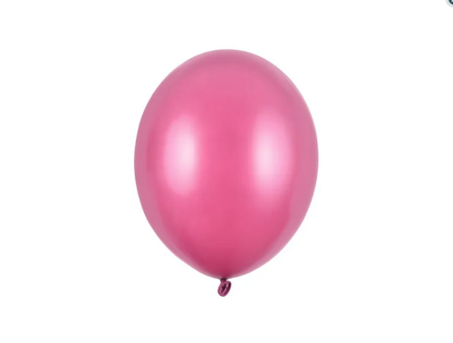 Balony Strong 27cm Metallic Hot Pink 100szt/opak