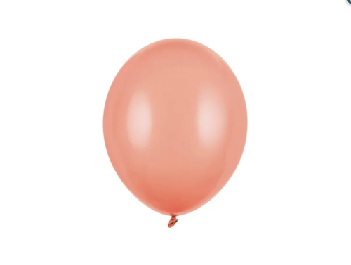 Balony Strong 27 cm Pastel Peach 100szt/opak