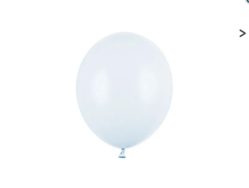 Balony Strong 23 cm Pastel Light Misty Blue 100szt/opak