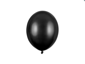 Balony Strong 23cm Metallic Black 100szt/opak