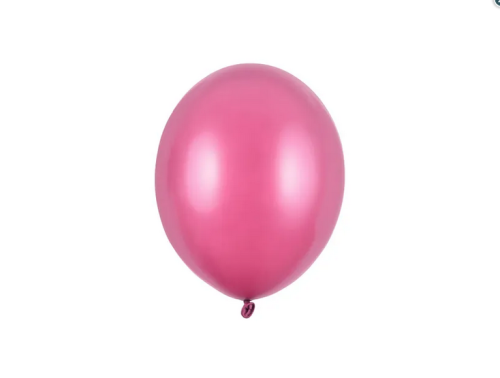 Balony Strong 23cm Metallic Hot Pink 100szt/opak