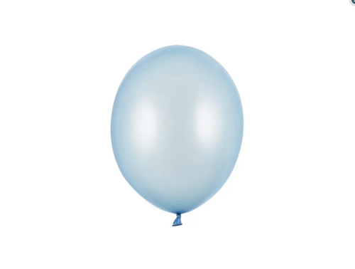 Balony Strong 23cm Metallic Baby Blue 100szt/opak