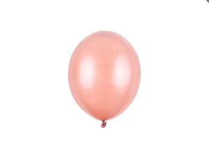 Balony Strong 12cm Metallic Rose Gold 100szt/opak