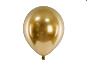 Balony Glossy 46cm złoty 5szt/opak