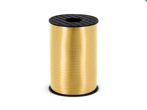 Wstążka plastikowa złoty 5mm/225m