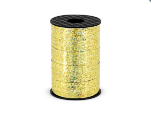 Wstążka plastikowa złoty 5mm/225m