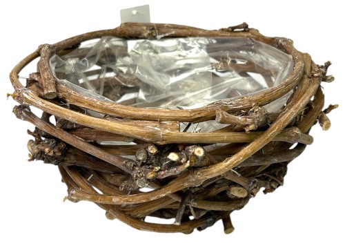 Osłonka z winorośli 20xH10cm