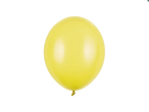 Balony Strong 27cm Pastel Honey Yellow 100szt/opak